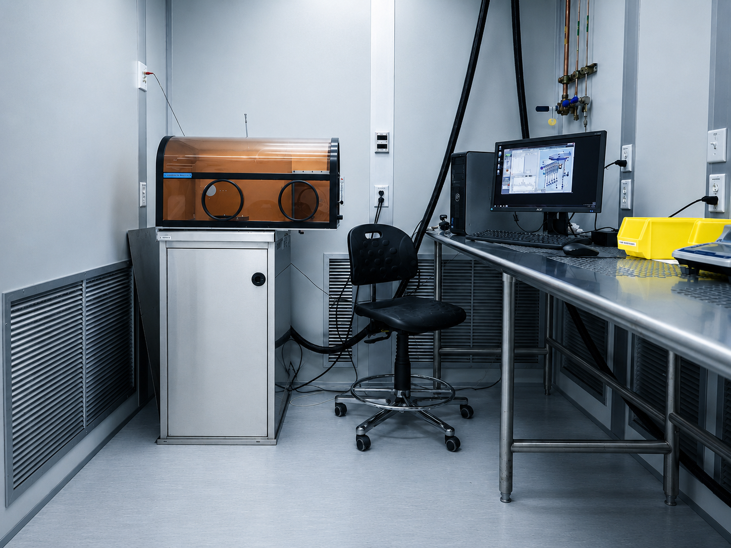 Photo of Cleanroom Instrumentation