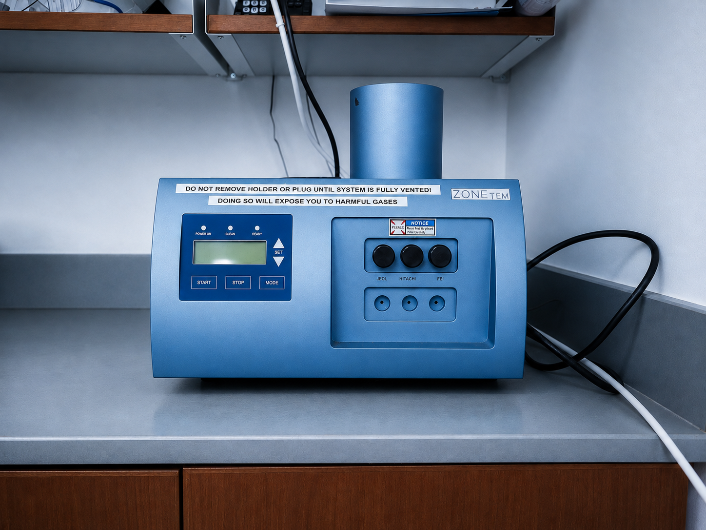 Photo of TEM Sample Preparation