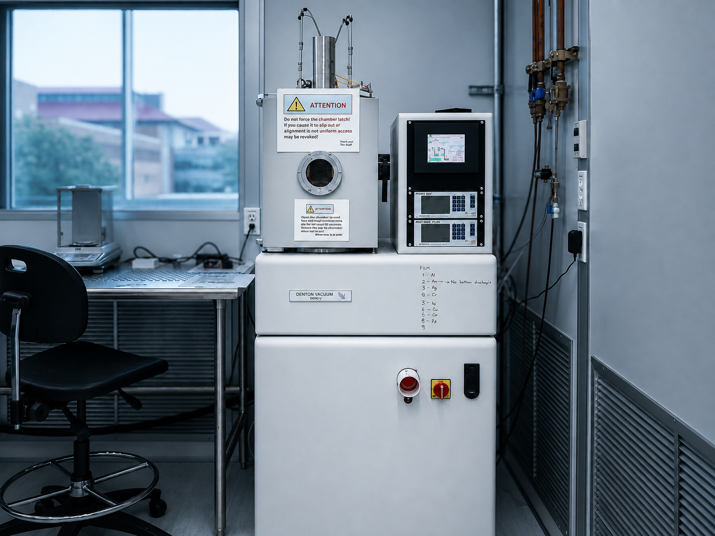 Photo of Cleanroom Instrumentation