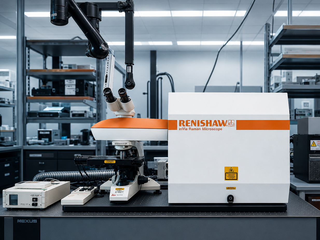 Photo of Micro Raman Spectra