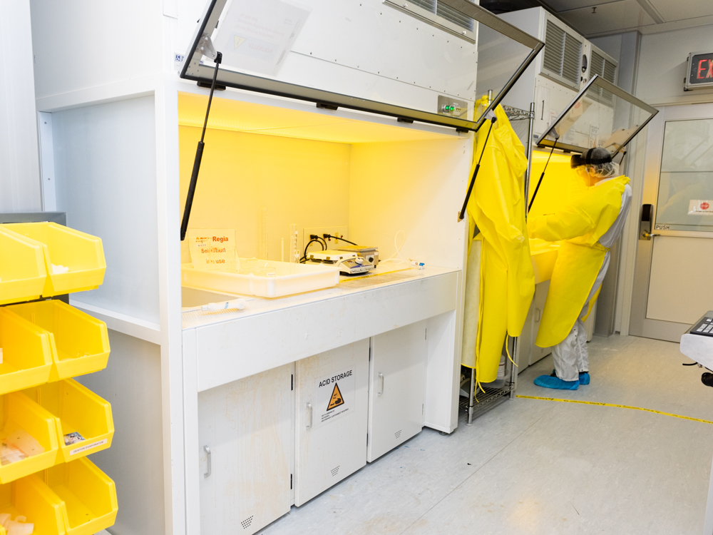 Photo of Cleanroom Instrumentation