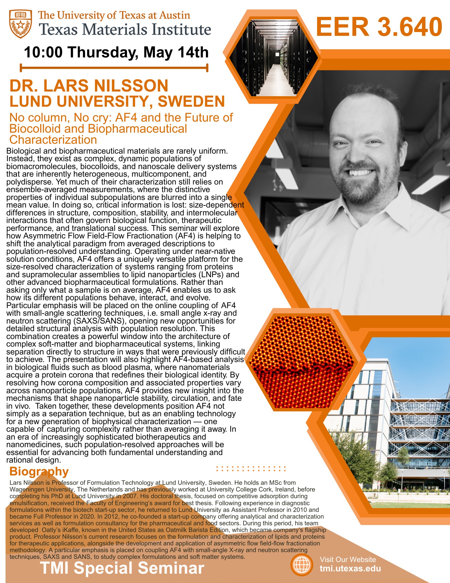 Nilsson Seminar Flyer